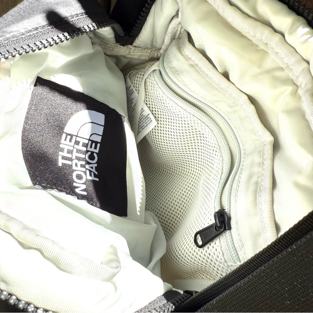 The Northface Nuptse Black & White Crossbody Bag - Picture 6 of 8
